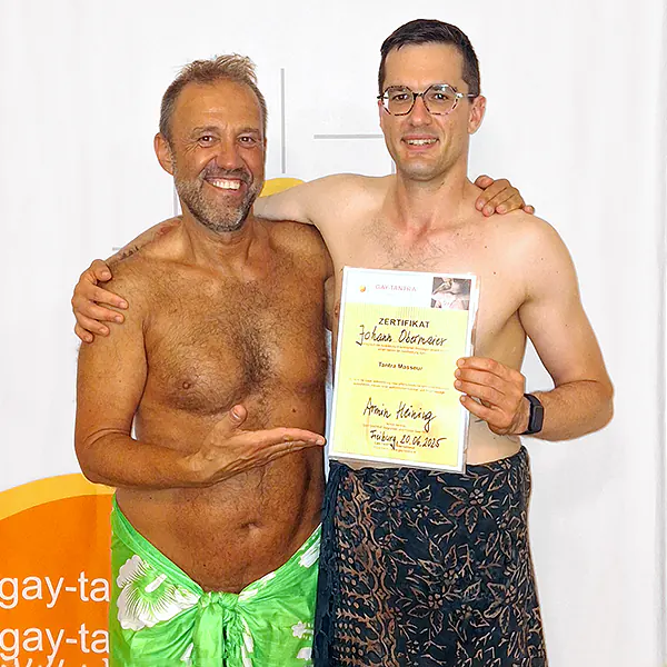 Masseur Armin Heining and Johanns